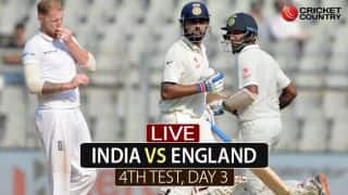 Live Cricket Score, India vs England, 4th Test, Day 3 at Mumbai; Kohli completes 2,000 runs as Test captain